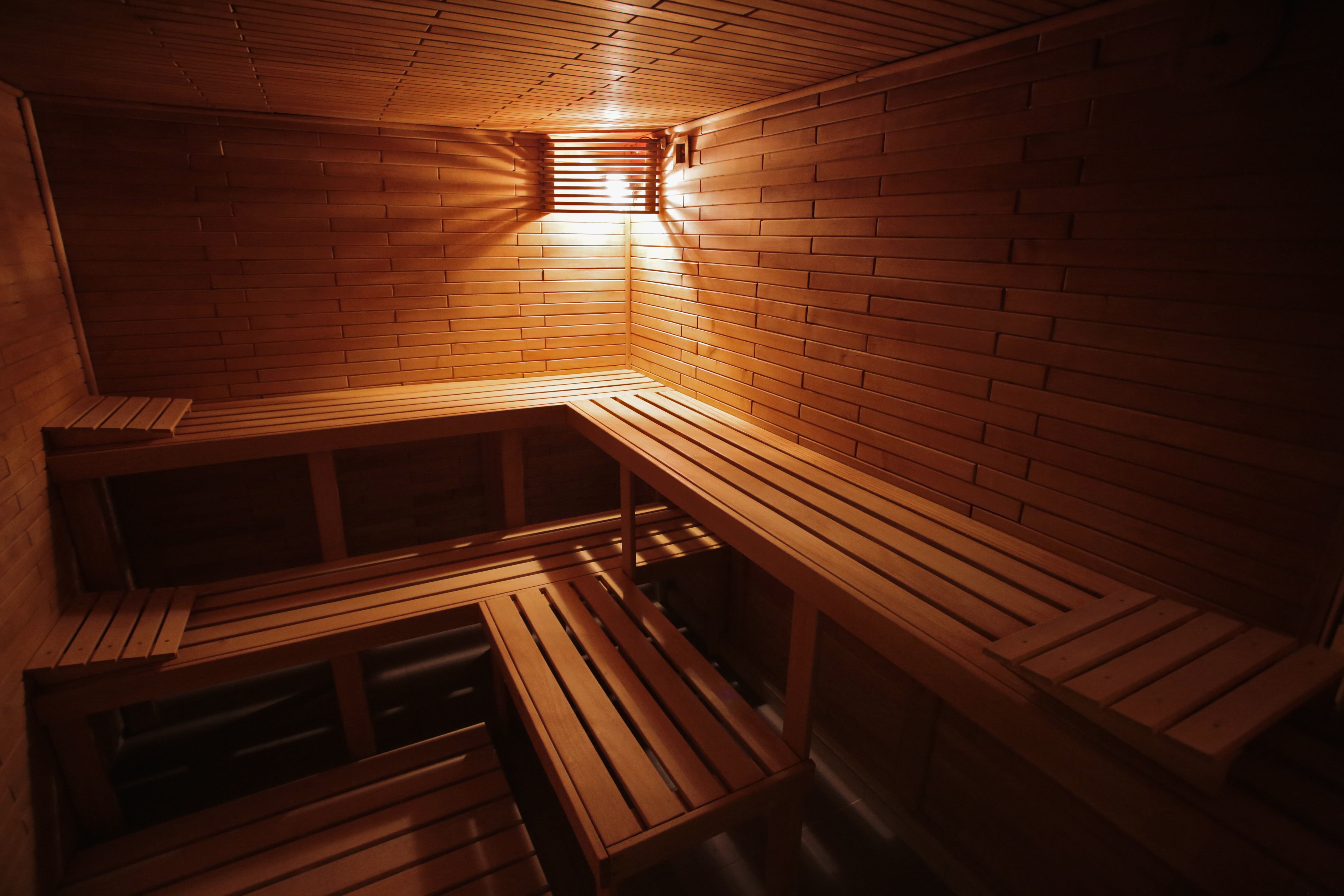 sauna - prohřívárna