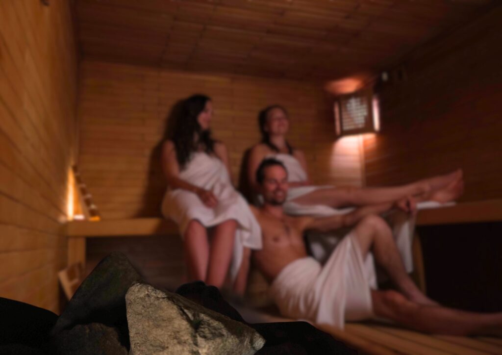 privátní sauna pro páry a přátele